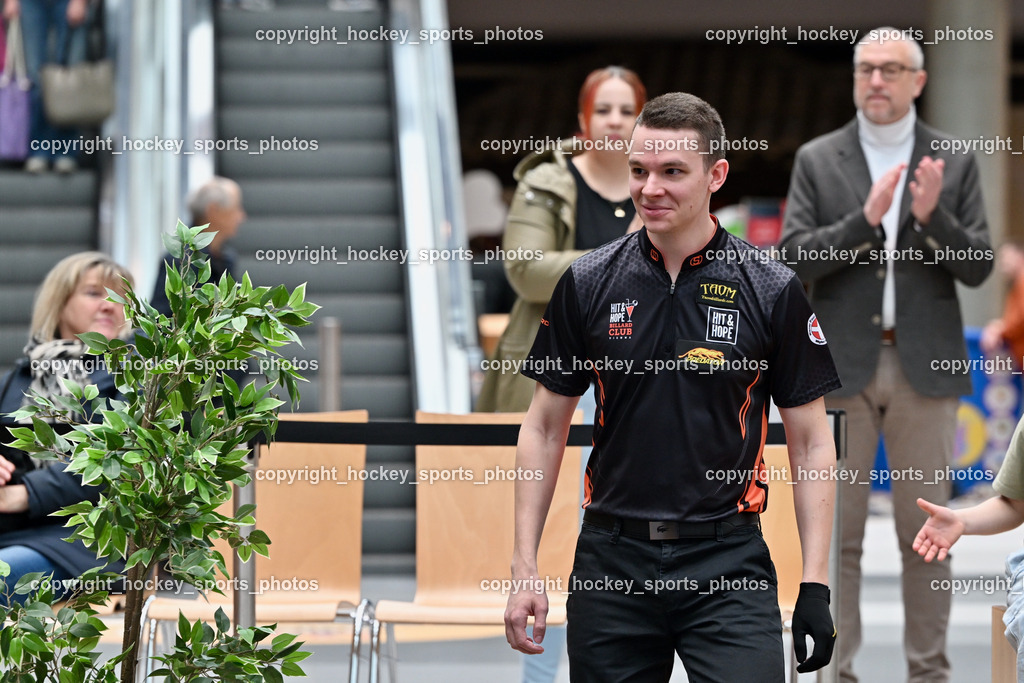 Pool Billard Bundesliga 2025 im ATRIO | OLIVER SZOLNOKI, Pool Billard Bundesliga 2025 im ATRIO, Pool Billard Bundesliga 2025 im ATRIO am 29.03.2025 in Villach (Atrio), Austria, (Photo by Bernd Stefan)