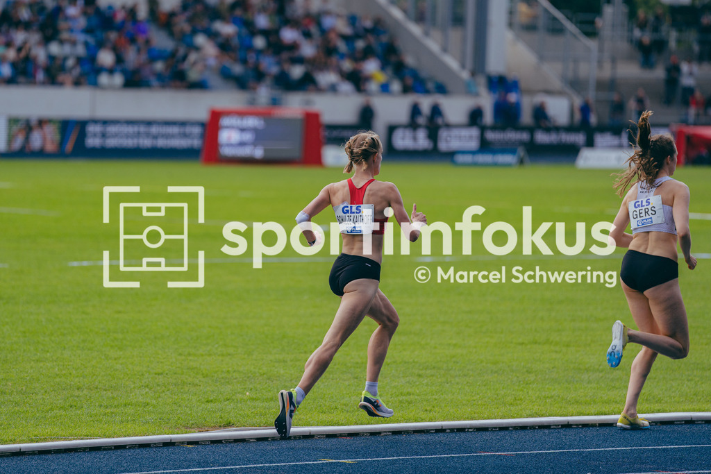 Deutsche Meisterschaften der Frauen und Männer 2026 | Kerstin Schulze Kalthoff, 3000 Meter Hindernis, Finale, LG Brillux MünsterDeutsche Meisterschaften der Frauen und Männer 2026, Lohrheidestadion Bochum-Wattenscheid, 26.07.2026. Foto: Marcel Schwering / sportimfokus - Realisiert mit Pictrs.com