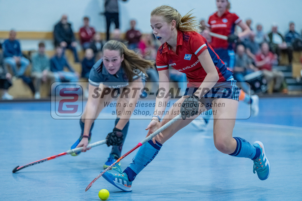 HK_20240303_109290 | Spiel um Platz 3 Deutsche Meisterschaft WU16 am 3.3.2024 Halle DHC, Düsseldorf ,