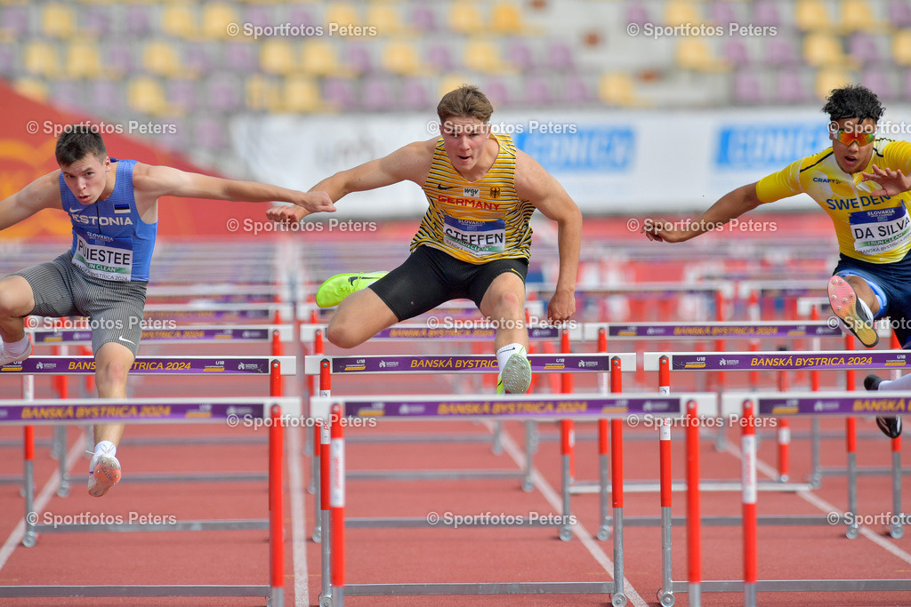 U18 EM - Tag 4_5 | European Athletics U18 Championships am 21.07.2024 in Banska Brystica; Zehnkampf, Anton SteffenFoto: DLV/Kai Peters - Realisiert mit Pictrs.com