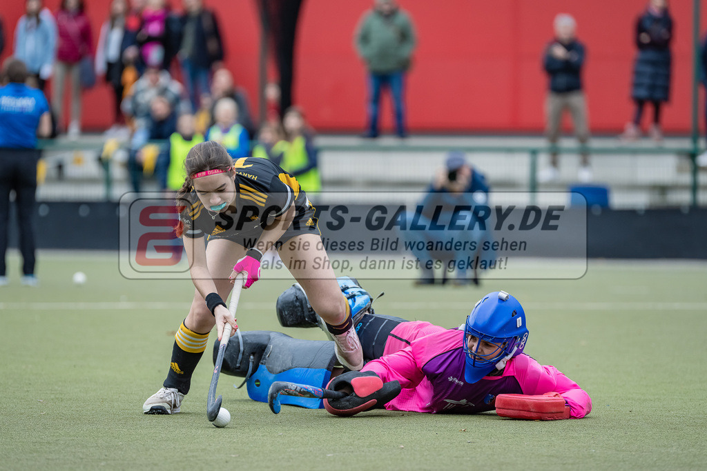 HK_20231022_105968 | Platz 3 Deutsche Meisterschaft Feld WU16 Berliner HC - Harvestehuder THC am 22.10.2023 DHC, Düsseldorf ,
