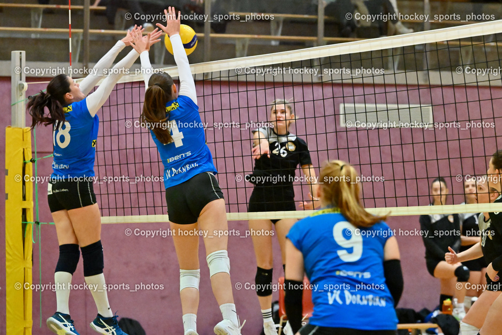 ASKÖ Volley Eagles vs. VC Raiffeisen Dornbirn 26.11.2022 | #4 GSTACH Angelina, #18 ZEFERINO DE OLIVEIRA Veronika, #26 KUVEK Iva