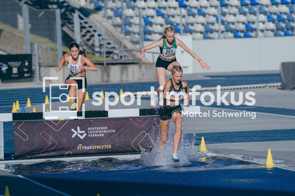 Deutsche Meisterschaften U20 / U16 2026 | Greta Engel, Sportclub Magdeburg, 1362, 3000 Meter Hindernis, Deutsche Meisterschaften der U20 &amp; U16 2026, Lohrheidestadion Bochum-Wattenscheid, 10.07.2026. Foto: Marcel Schwering / sportimfokus - Realisiert mit Pictrs.com