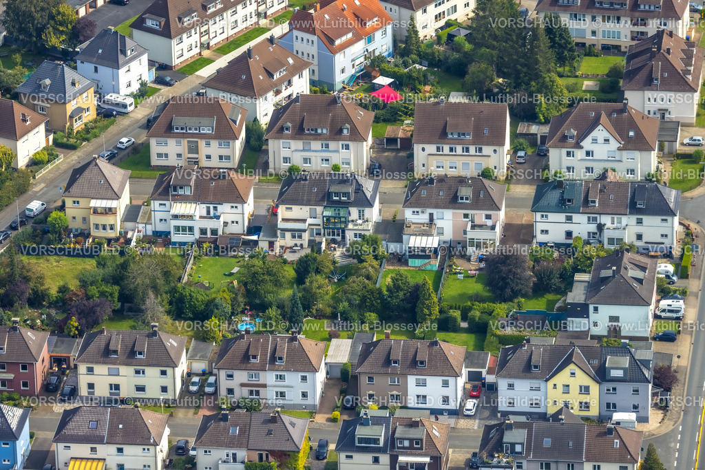 Hamm230902608 | Luftbild, Wohnsiedlung Wilhelm-Busch-Straße, Mitte, Hamm, Ruhrgebiet, Nordrhein-Westfalen, Deutschland
