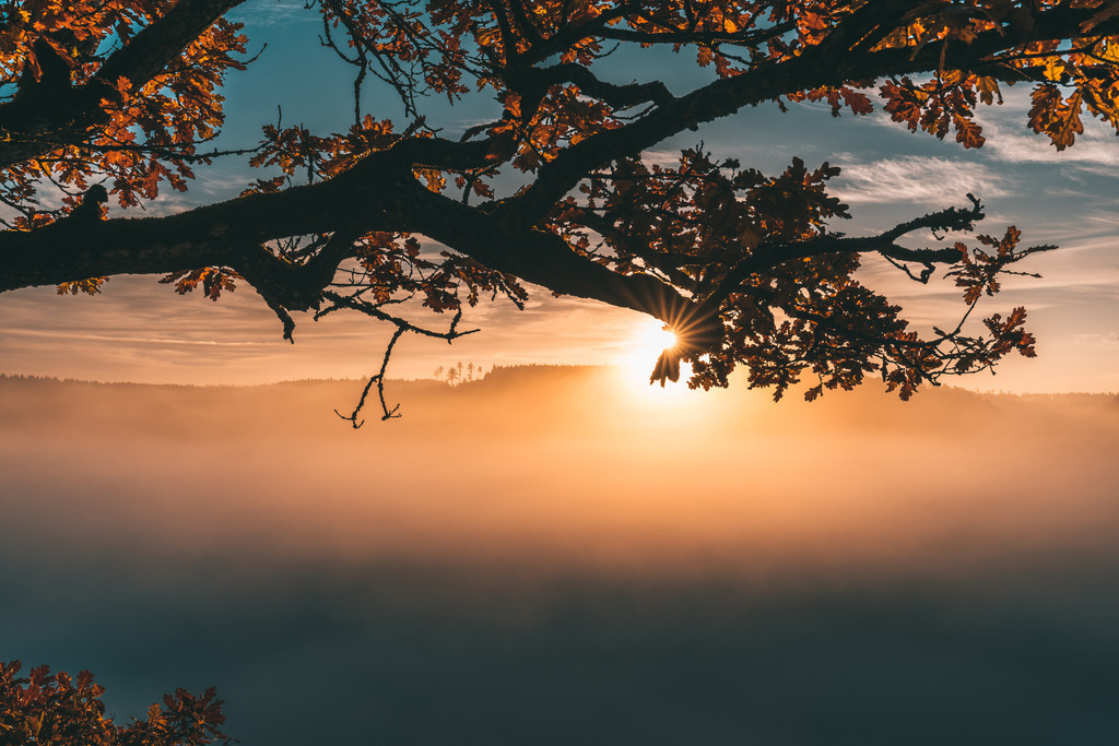Sonnenaufgang über dem Donautal | Heiko Oßwald - Realisiert mit Pictrs.com