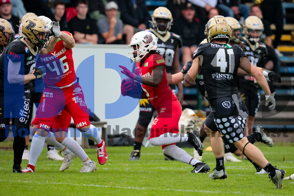 GFL: Paderborn Dolphins vs. New Yorker Lions{date} -  | {headline}(Foto: Sebastian Sendlak / BOND) - Realisiert mit Pictrs.com