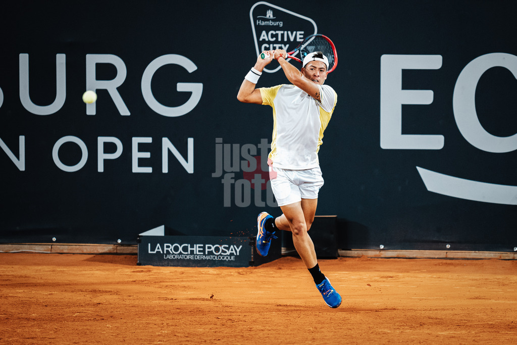 Tennis | Männer | WTA500 | European Open Hamburg | Casper Ruud (NOR) vs. Sebastian Baez (ARG) | 26.07.2023 | Sebastian Baez (ARG)