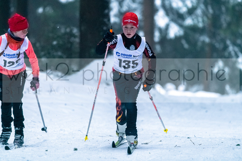 Thür. Landesmeisterschaften | Scheibe-Alsbach am 29. Januar 2022