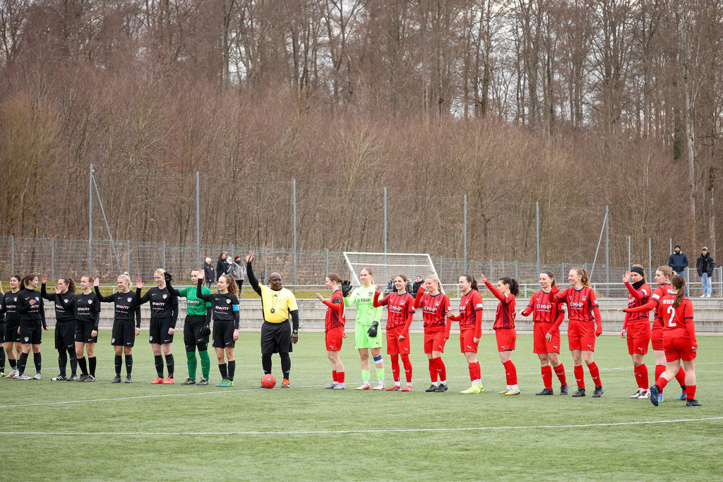 20260329-FCH-HS_002 | 1.FC Heidenheim 1846 II vs. SGM Hohenmemmingen/Sontheim, Fußball, Frauen, Bezirksliga, 2025/2026, 14. Spieltag, 29.03.2026 in Heidenheim, Kunstrasen b. Voith-Arena West(Foto: Michael Bulling) - Realisiert mit Pictrs.com