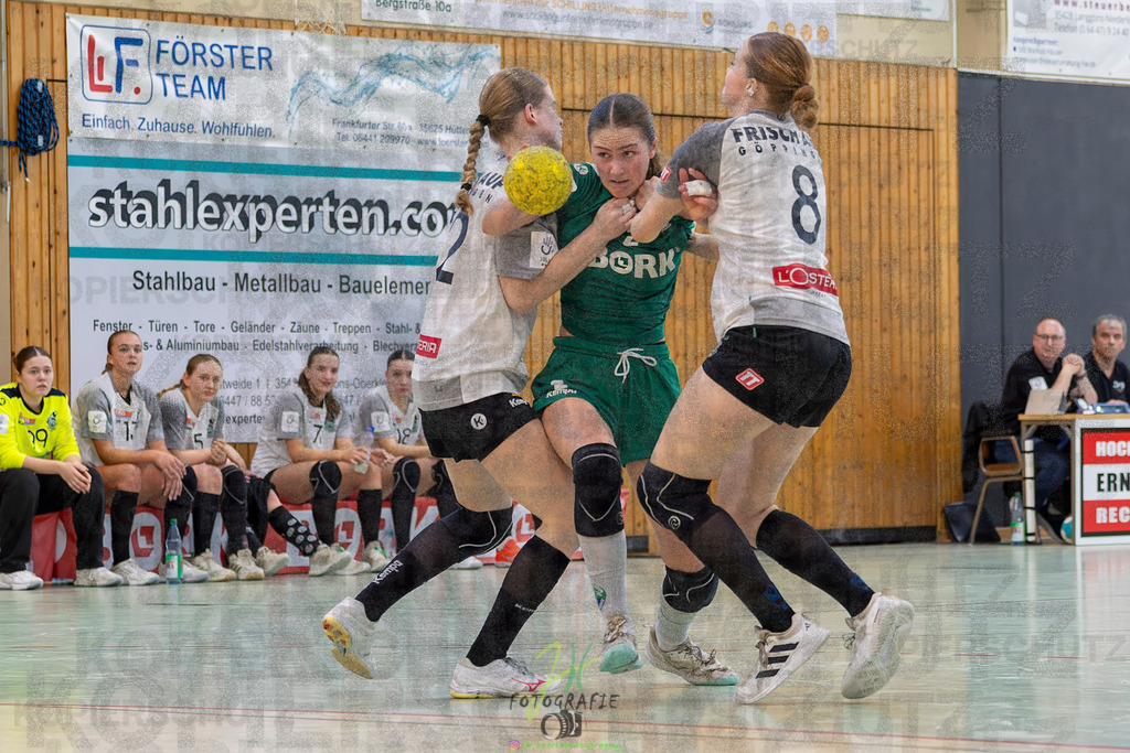 Jugendbundesliga wJA, Pokalrunde, HSG Kleenheim/Langgöns - Frisch Auf Göppingen | Jugendbundesliga wJA, Pokalrunde, HSG Kleenheim/Langgöns - Frisch Auf Göppingen am 28.02.2026 in Oberkleen (Weidig-Halle)Photo © 2026 - Jörg Heinrich - Realisiert mit Pictrs.com