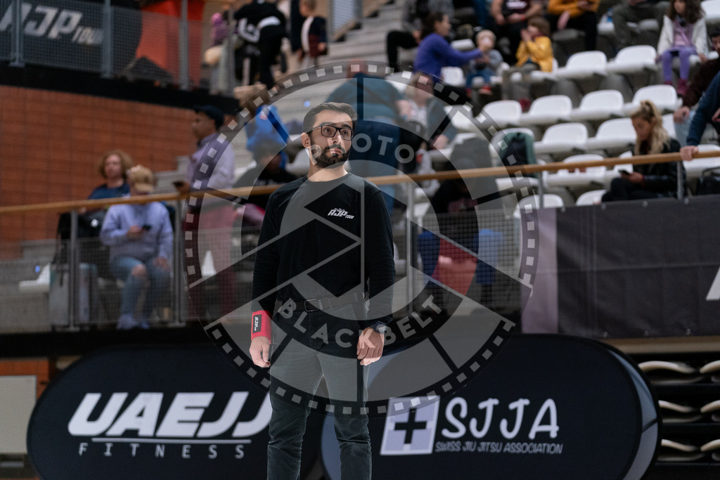 20241012PBB1074 | Athletes compete during the AJP Tour Europe Continental Jiu-Jitsu Youth Championship on October 12, 2024, in Almere near Amsterdam, Netherlands. © Chiara Dazi / photoblackbelt