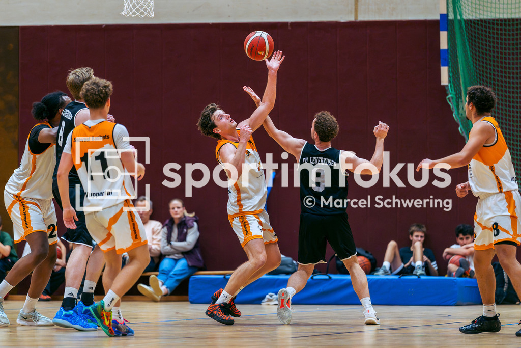 Südwest Baskets Wuppertal – SC Fast-Break Leverkusen | 2. Regionalliga 1 Herren: Südwest Baskets Wuppertal gegen SC Fast-Break Leverkusen, Wuppertal, 19.09.2026. Endstand: 82:71. sportimfokus / Marcel Schwering - Realisiert mit Pictrs.com