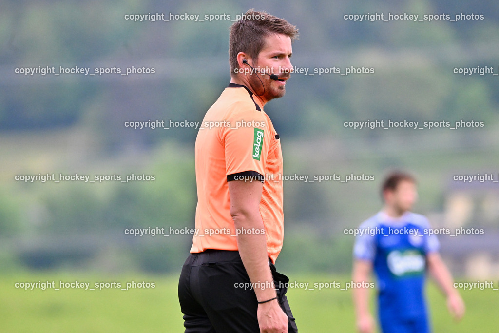 ASKÖ Köttmannsdorf vs. SV Dellach Gail | Jürgen Hartenberger Referee, ASKÖ Köttmannsdorf vs. SV Dellach Gail, ASKÖ Köttmannsdorf vs. SV Dellach Gail am 15.05.2024 in Köttmannsdorf (Sportplatz Köttmannsdorf), Austria, (Photo by Bernd Stefan)