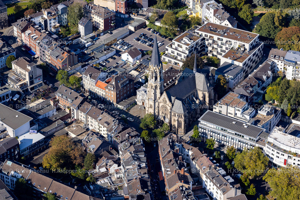 Luftbild-Aachen-4327 | Luftbildfotografie Aachen Heilig Kreuz Kirche - Realisiert mit Pictrs.com