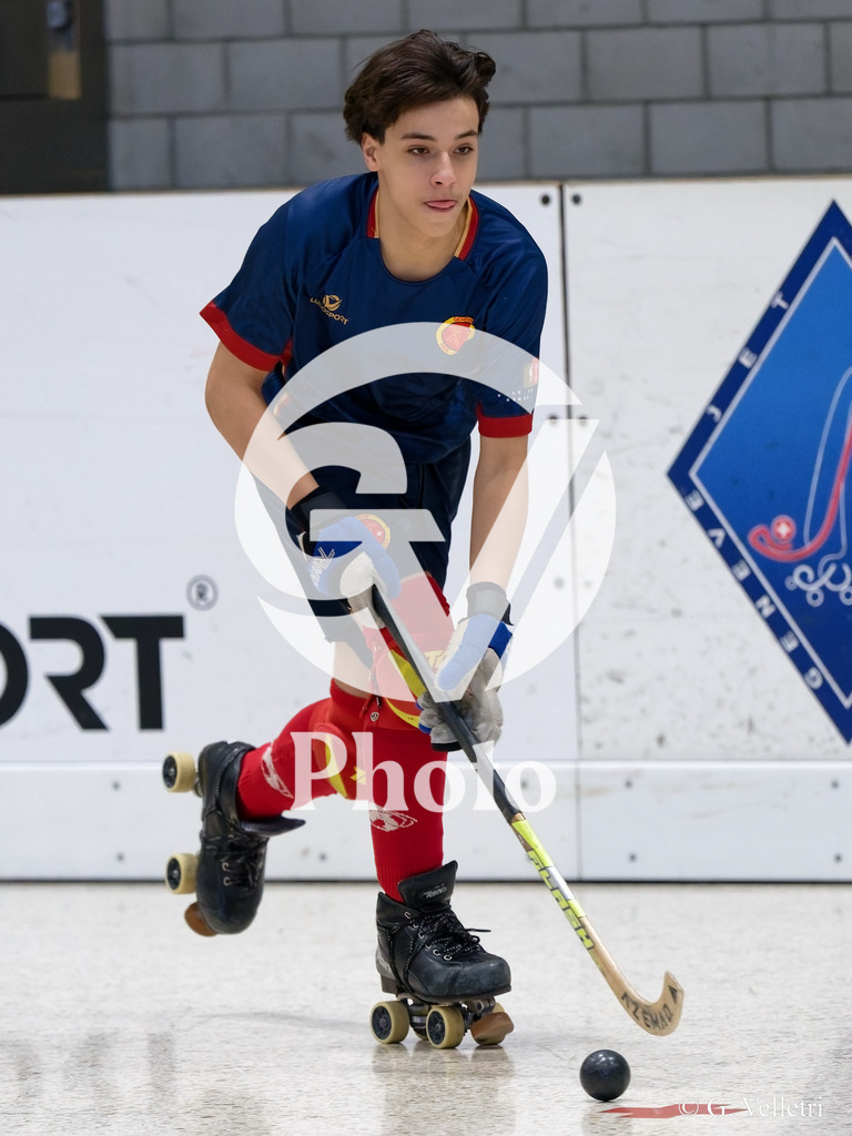 U17  - SC Thunerstern  v Geneve RHC A  |  during the U17  match between SC Thunerstern  and Geneve RHC A  at Centre sportif de la queue d'arve in Geneve, Switzerland