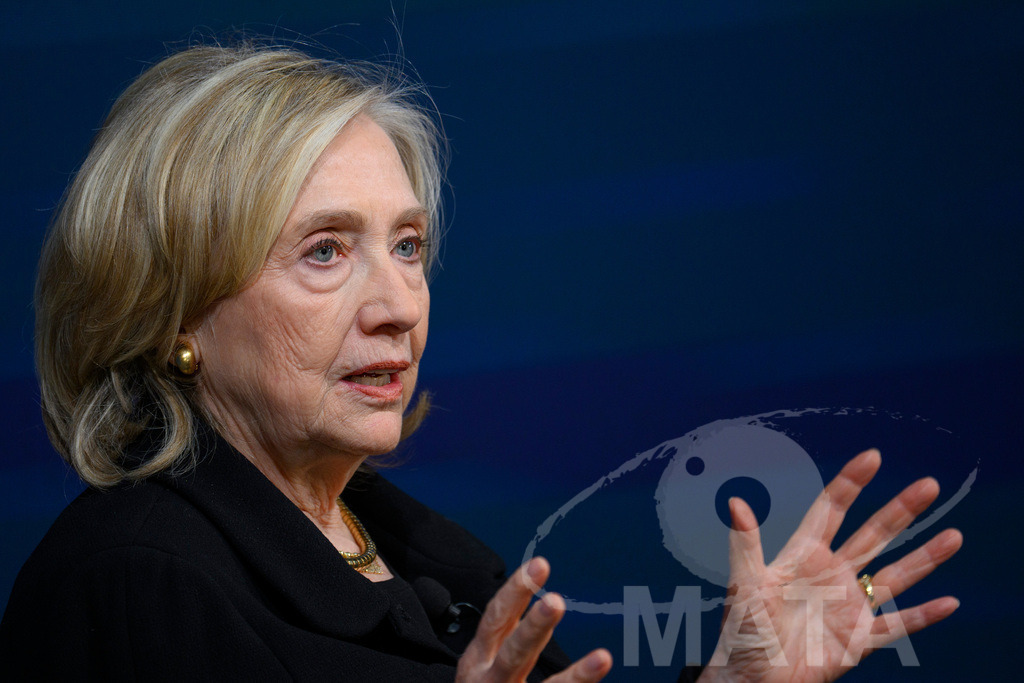 _DWA4035 | Die US-Politikerin Hillary Clinton auf der Veranstaltung Bridging Scholarship and Statecraft im Rahmen der Münchner Sicherheitskonferenz 2026. München, 13.02.2026 Bayern Deutschland  - Realisiert mit Pictrs.com