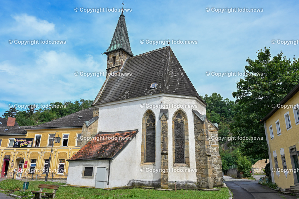 Mauthausen_ Schloss Pragstein_ 25.07.2023-22 | 25.07.2023, Mauthausen, AUT, Schloss Pragstein, im Bild Heinrichskirche