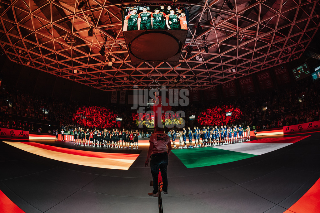 Volleyball | Männer | Testspiel | Deutschland vs. Italien | 26.05.2025 | Der Ausverkaufte BMW Park Nationalhymne Deutschland