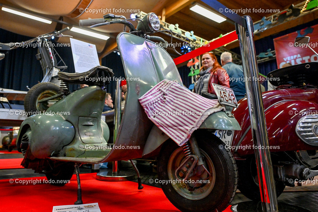 Vespa Custom Show_ Neumarkt Mkr._ 01.03.2025-13 | 01.03.2025, Neumarkt im Mklr., AUT, Neumarkt im Mkr., im Bild Vespa Custom Show 2025©Harald Dostal / fodo.news