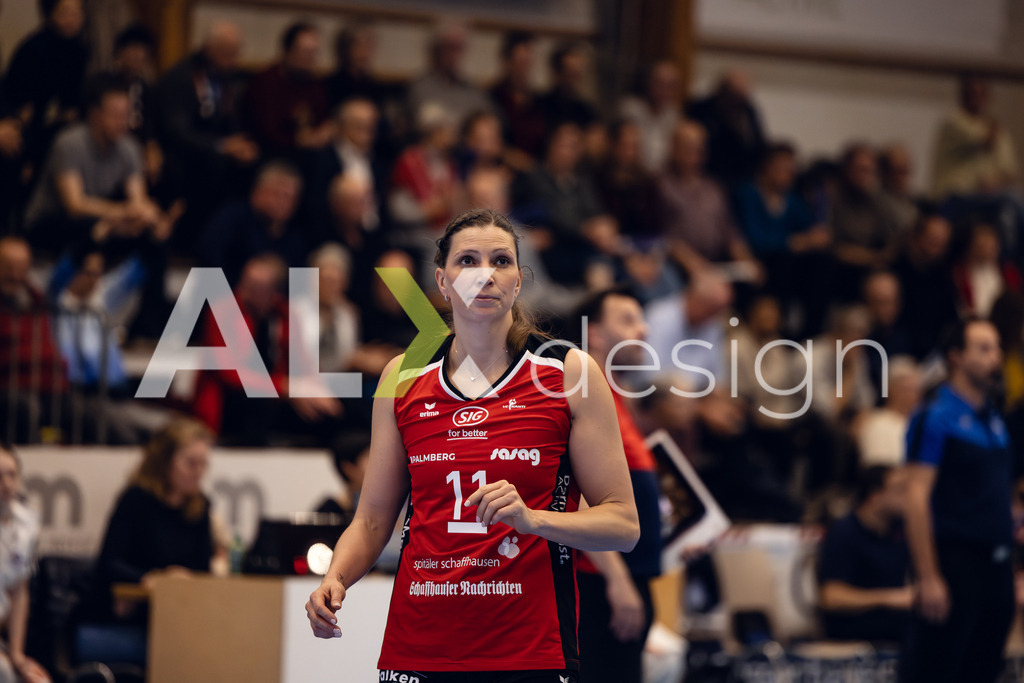 Volleyball I Frauen I Saison 2025-2026 I Volleyball NLA | Women I Round 14 I VC Kanti Schaffhausen - NLZ Volleyball Academy Zürich I 16.01.2026 | VC Kanti Schaffhausen - 11 Kateřina Holásková (CZ) – Mitte - Realisiert mit Pictrs.com