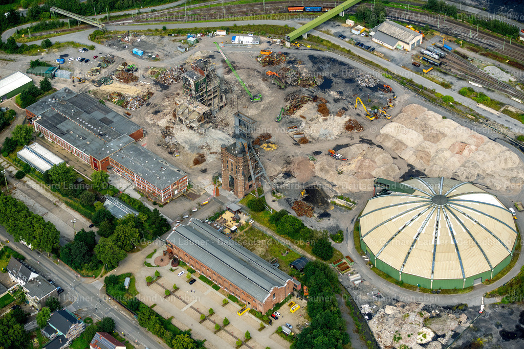 4050135 | Abrissarbeiten an der Zeche Prosper, Bottrop