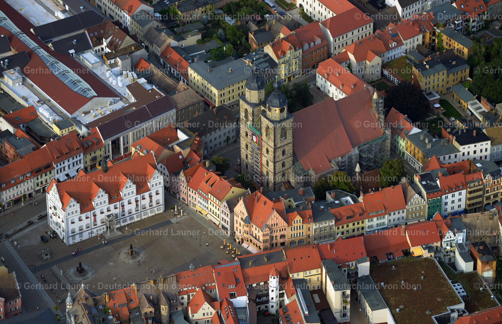3293857 | Marktplatz mit Stadtkirche St.Marien zu Wittenberg, Lutherstadt Wittenberg