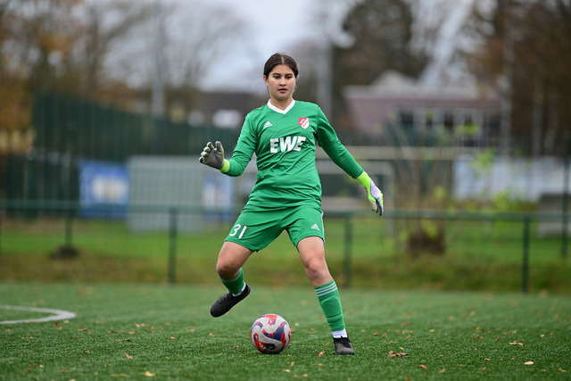 Fußball I Juniorinnen I Saison 2025-2026 I Regionalliga Nord I 7. Spieltag I Hamburger SV U17 - SpVg Aurich U17 I 02635 | Der Sportfotograf. - Realisiert mit Pictrs.com