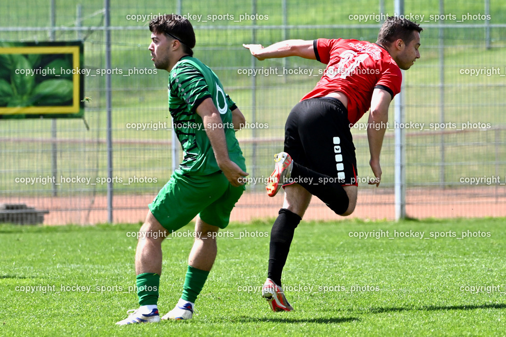 SC Landskron vs. SV Falle Maria Gail | #6 Daniel Martinovic SC Landskron, #31 Fabio Putzl SV Maria Gail, SC Landskron vs. SV Falle Maria Gail, SC Landskron vs. SV Falle Maria Gail am 17.05.2026 in Villach (Sportanlage Landskron), Austria, (Photo by Bernd Stefan)