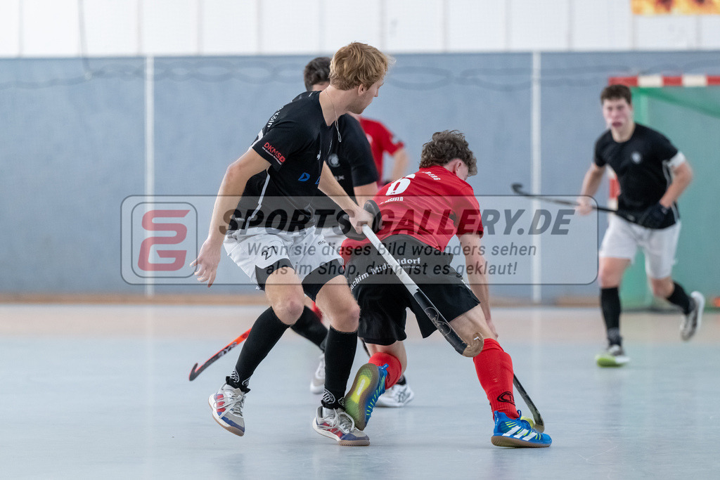 HK_20250202_102361 | 2. Bundesliga Halle Herren Club Raffelberg - Schwarz Weiss Köln am 2.2.2025 Halle am Raffelberg, Duisburg ,