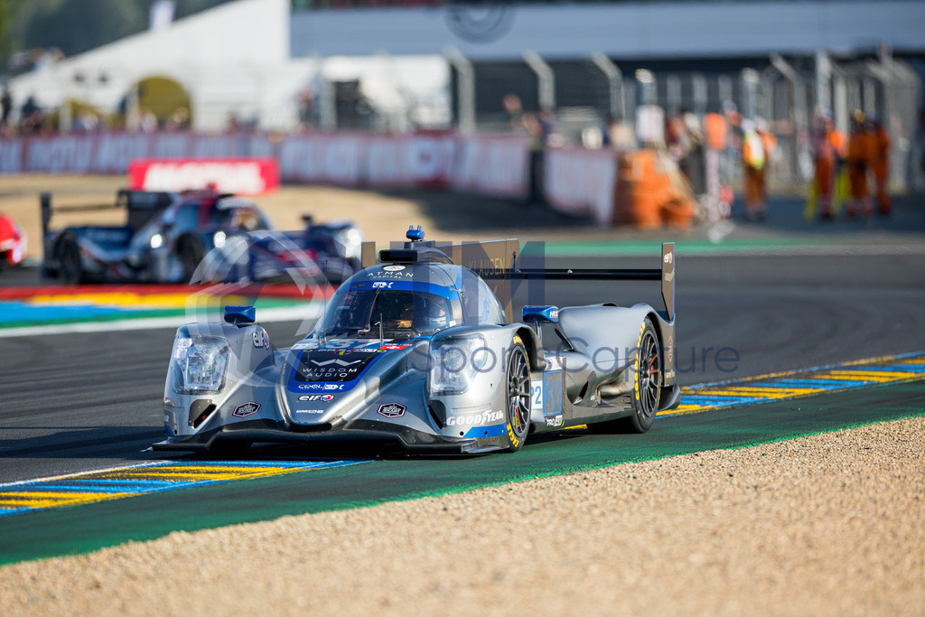 Trainproduction-20230607-1064 | LE MANS,FRANCE,07.Jun.23 - MOTORSPORTS - WEC, FIA World Endurance Championships, 24 Hours of Le Mans, Circuit de la Sarthe, qualifying. Image shows Nicolas Lapierre (FRA), Alexandre Coigny (SUI) and Malthe Jakobsen (DEN/ Cool Racing). Photo: Trainproduction / Matthias Trinkl
