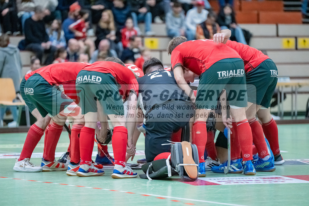 HK_20231216_107365 | 1. Bundesliga Herren  Crefelder HTC - Blau Weiß Köln am 16.12.2023 Sporthalle Glockenspitz, Krefeld ,