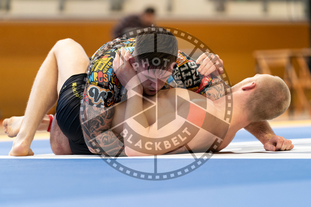 20240316PBB2029 | Athletes compete during the ADCC Eastern European Open grappling Competition in Poznan, Poland, on March 16, 2024.