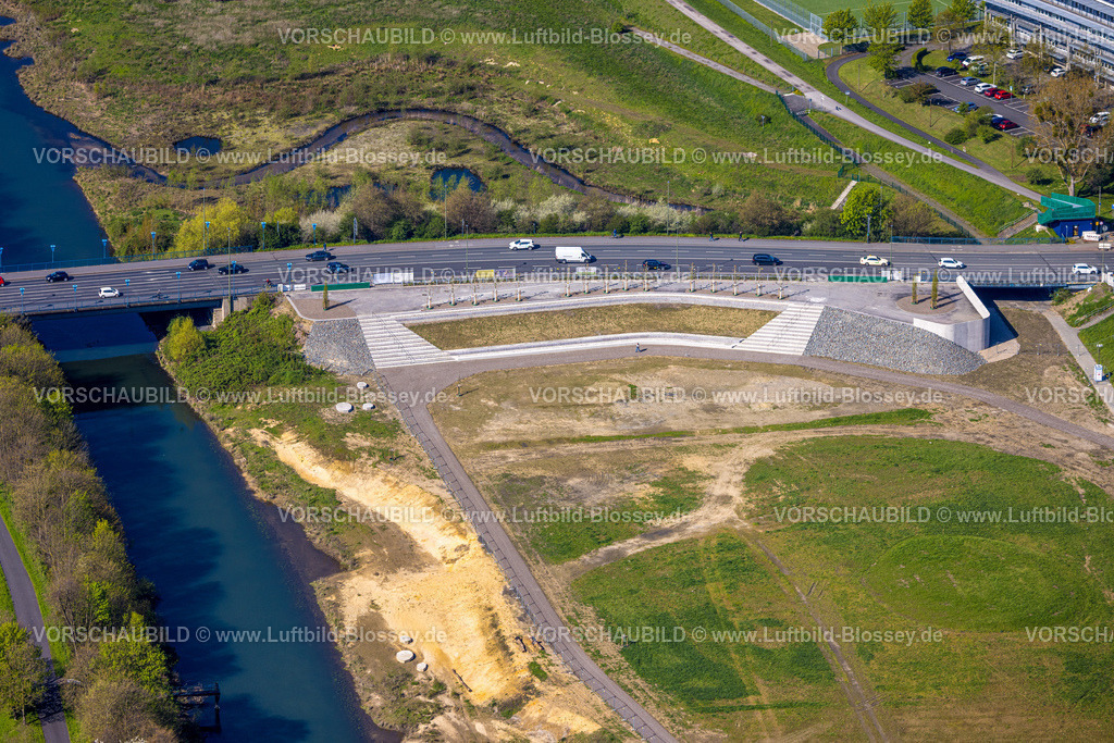 Hamm230400237 | Luftbild, Baustelle Erlebensraum, Stadtbezirk Heessen, Hamm, Ruhrgebiet, Nordrhein-Westfalen, Deutschland