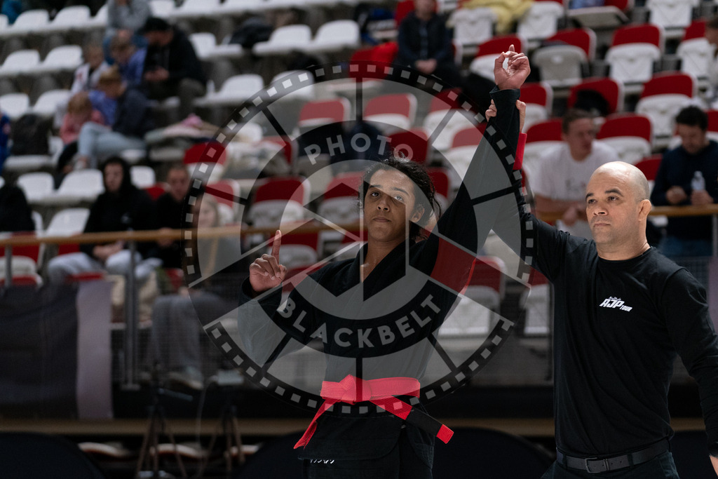 20241012PBB0928 | Athletes compete during the AJP Tour Europe Continental Jiu-Jitsu Youth Championship on October 12, 2024, in Almere near Amsterdam, Netherlands. © Chiara Dazi / photoblackbelt