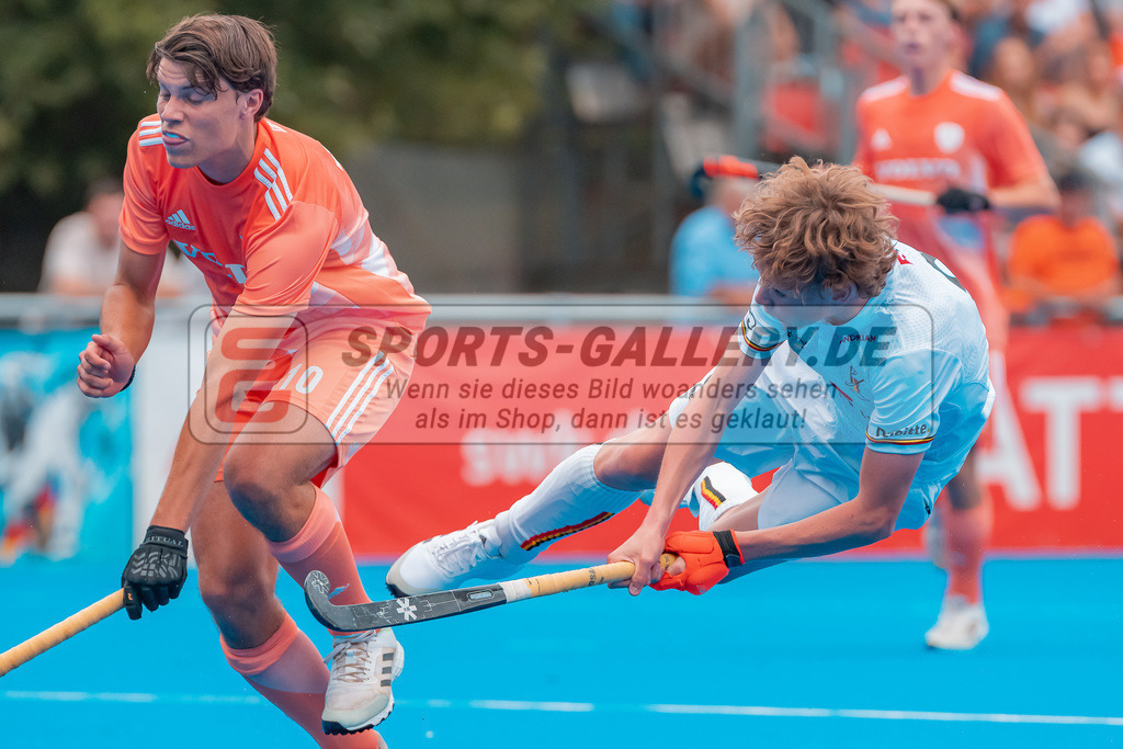 HK_20230715_102335-2 | Euro Hockey MU18 SF1 Belgium vs Netherlands  Championship Girls &amp; Boys am 15.7.2023 CHTC , Krefeld ,