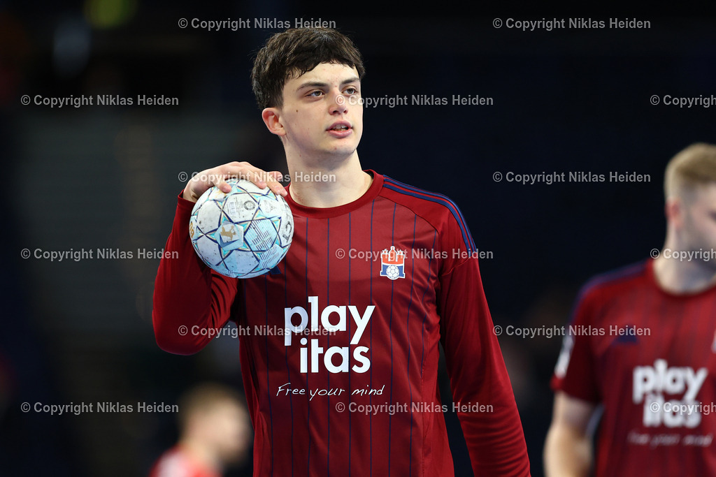 NH_HSVHamburg_MTMelsungen_HandballBundesliga_22022026 | Toma Gadza (Handball Sport Verein Hamburg)Handball I Herren I Bundesliga (Daikin HBL) I Saison 2025-2026 I 22. Spieltag I Handball Sport Verein Hamburg - MT Melsungen I 22.02.2026 I Barclays Arena