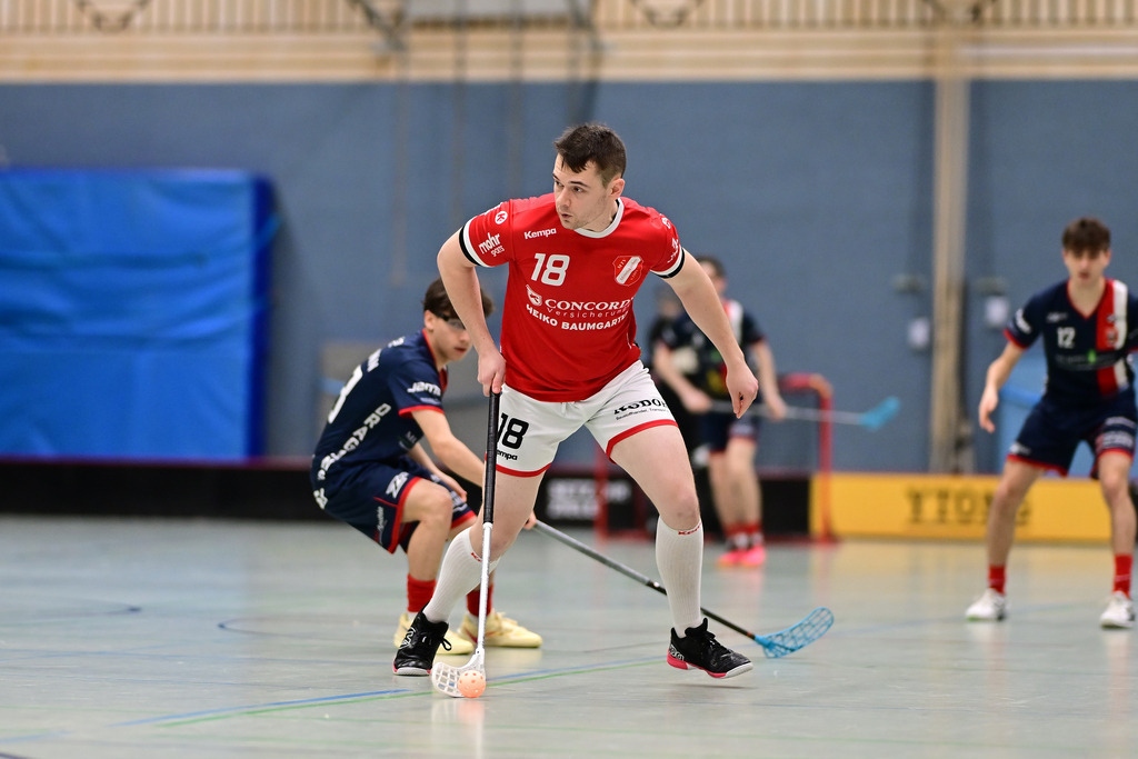 Floorball I Herren I Saison 2024-2025 I 2. FBL Herren Nord-West I 12. Spieltag I MTV Mittelnkirchen - SSF Dragons Bonn II I 21.12.2024 | Der Sportfotograf. - Realisiert mit Pictrs.com