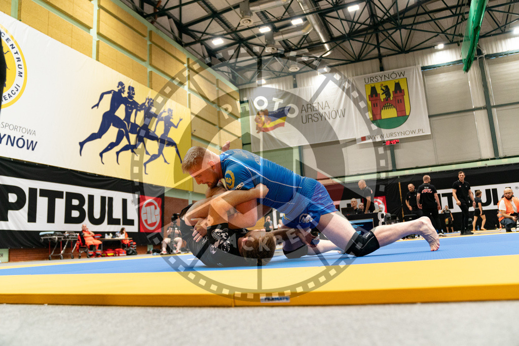 20230916PBB7254 | Fighters compete during the grappling tournement ADCC Trials (European, Middle East and African Championship) in Warsaw, Poland, on September 16, 2023.