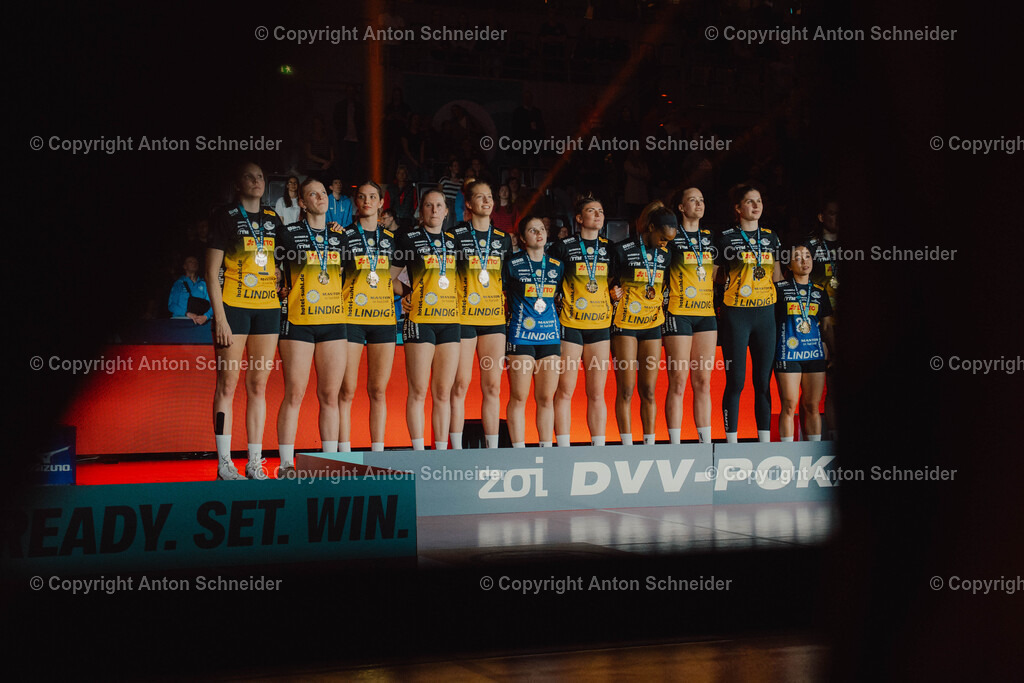 Vollyballpokalfinale 25/26 Mannheim | Zoi DVV Pokalfinale am 28.02.2026 in Mannheim I VfB Suhl LOTTO Thüringen - Allianz MTV Stuttgart I VfB Friedrichshafen - SVG Lüneburg - Realisiert mit Pictrs.com