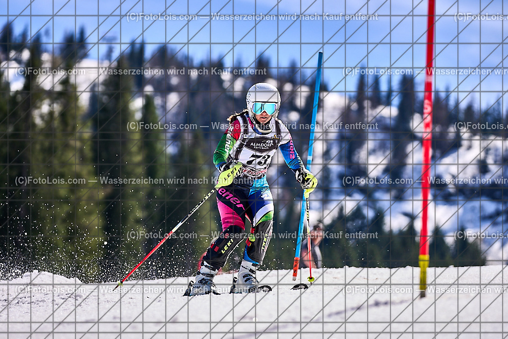 ALP2595_Reiteralm_MASTERS-LM_SL_Muellner Nicole | (C)FotoLois.com, Alois Spandl. Steirische MASTERS-Landesmeisterschaften Ski alpin SLALOM mit Wien und Salzburg, Reiteralm, Sa 13. April 2024.