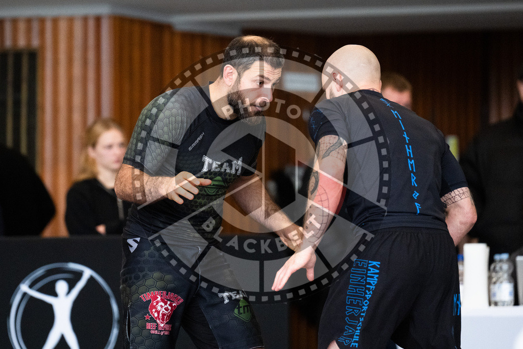 20251129PBB6034 | Fighters compete during the luta livre competition ILLCS XI winter edition on November 29, 2025 in Hannover, Germany.