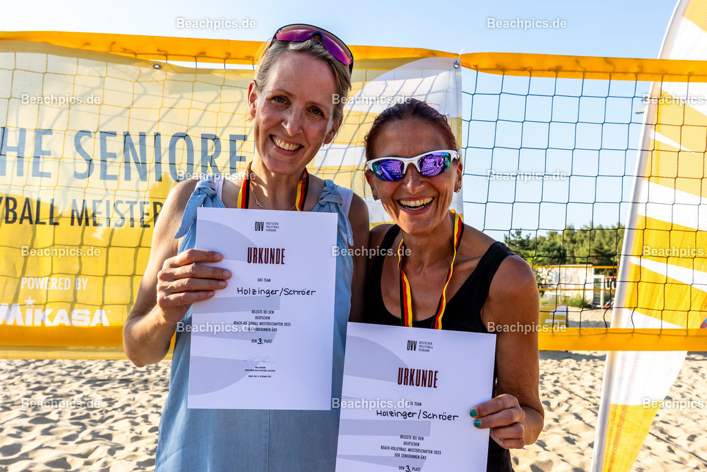 2023-00086481-DSBM-Deutsche-Senioren-Beach-Meisterschaft | Siegerehrung Platzierte DSBM 2023