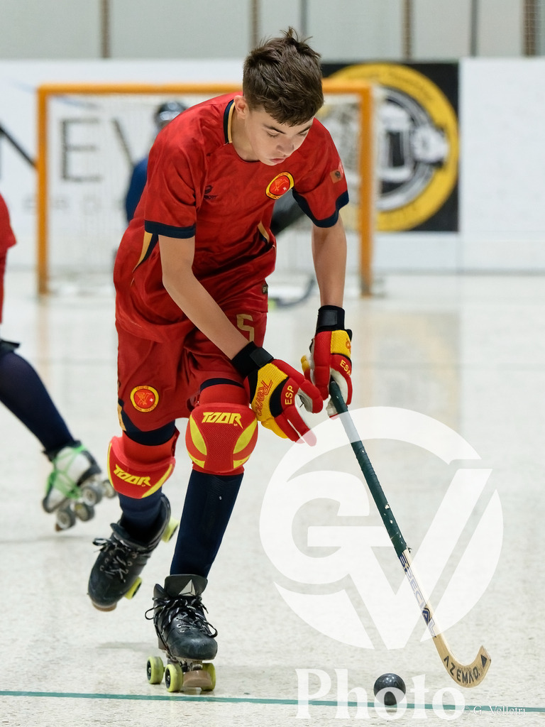 Geneve RHC  v RC Biasca  - U17 | Geneve, Switzerland - May 10 : during the U17  match between Geneve RHC  and RC Biasca  at Centre sportif de la queue d'arve on May 10 , 2026 in Geneve, Switzerland.