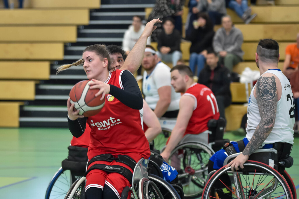 2024-03-17-0450 | #, RSKV Tübingen vs. BG Baskets Hamburg, Rollstuhlbasketball 2. Bundesliga, Saison 2023/24, 17.03.2024
Foto: Ralph Kunze - Realisiert mit Pictrs.com