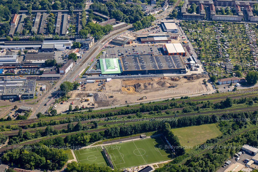 Luftbild Duisburg-4443 | Luftbild Gebäude der Niederlassung des Baumarktes " Hornbach" in Duisburg im Ruhrgebiet im Bundesland Nordrhein-Westfalen, Deutschland - Realisiert mit Pictrs.com