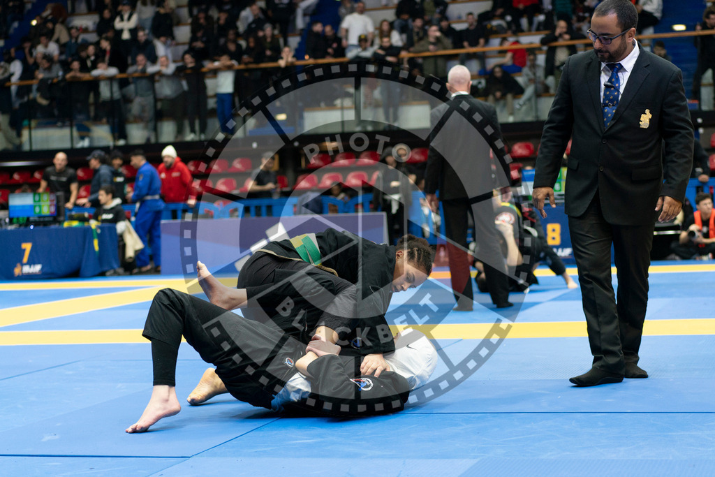 20240119PBB3202 | Fighters compete during the IBJJF European Championship in Paris, France, on January 19, 2024.
