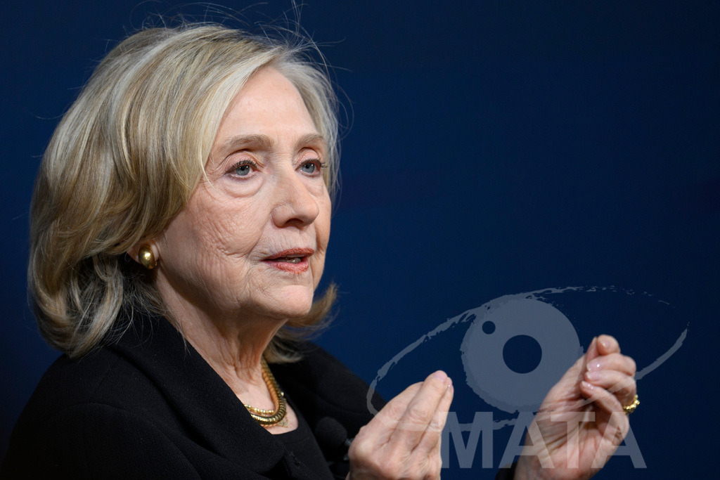 _DWA3920 | Die US-Politikerin Hillary Clinton auf der Veranstaltung Bridging Scholarship and Statecraft im Rahmen der Münchner Sicherheitskonferenz 2026. München, 13.02.2026 Bayern Deutschland  - Realisiert mit Pictrs.com