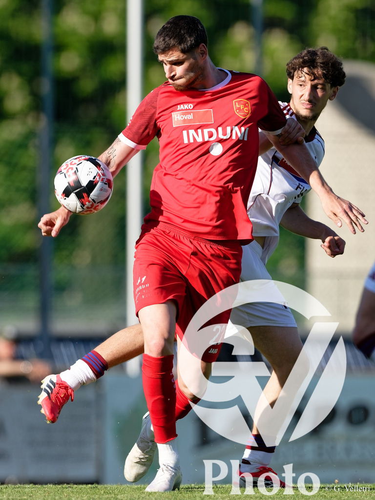 Lancy FC  v Servette FC M-21  - 1ere ligue Classic  | Geneva, Switzerland - April 25 : during the 1ere ligue Classic  match between Lancy FC  and Servette FC M-21  at Stade de Marignac on April 25 , 2026 in Geneva, Switzerland.