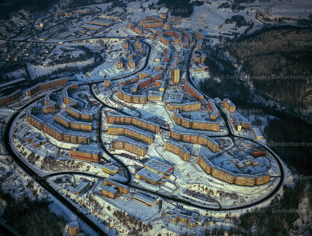 9100819 | Wohngebiet Nord, Suhl im Winter