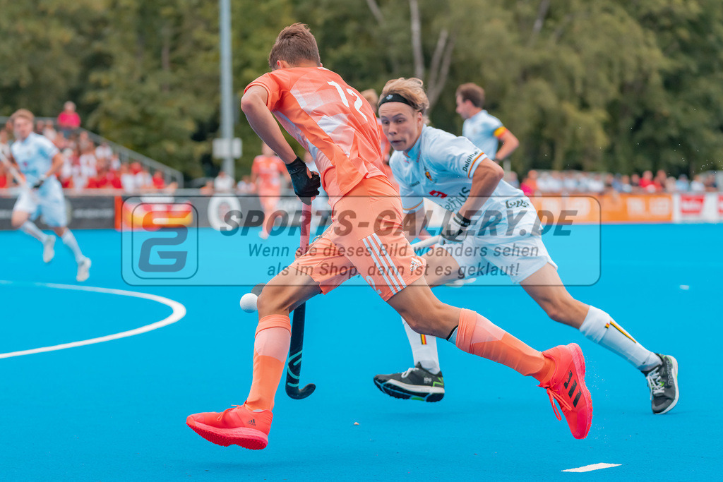 HK_20230715_102275 | Euro Hockey MU18 SF1 Belgium vs Netherlands  Championship Girls &amp; Boys am 15.7.2023 CHTC , Krefeld ,